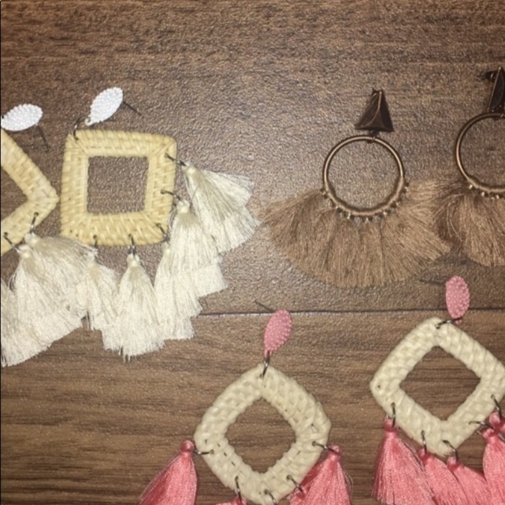 💓Beautiful Tassel Earrings 3 for $20.00💕💕 NWT!